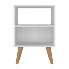 Mesa De Cabeceira 38,5cm Retrô Multimóveis Ex4004