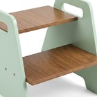 Mesa de Cabeceira 38x41x45cm MDF Verdes Darabas Agardi