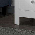 Mesa De Cabeceira 3 Gavetas Dm-113  Branco