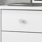 Mesa De Cabeceira 3 Gavetas Dm-113  Branco