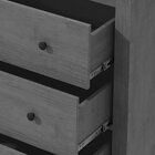 Mesa De Cabeceira 3 Gavetas Maggiore New  Geneve