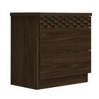 Mesa De Cabeceira 3 Gavetas Murano Box F08 Nocciola - Mpozena