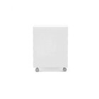 Mesa De Cabeceira 3 Gavetas Quartzo Espresso Móveis Branco