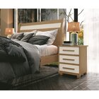 Mesa De Cabeceira 3 Gavetas Roma Móveis Fazzio Branco