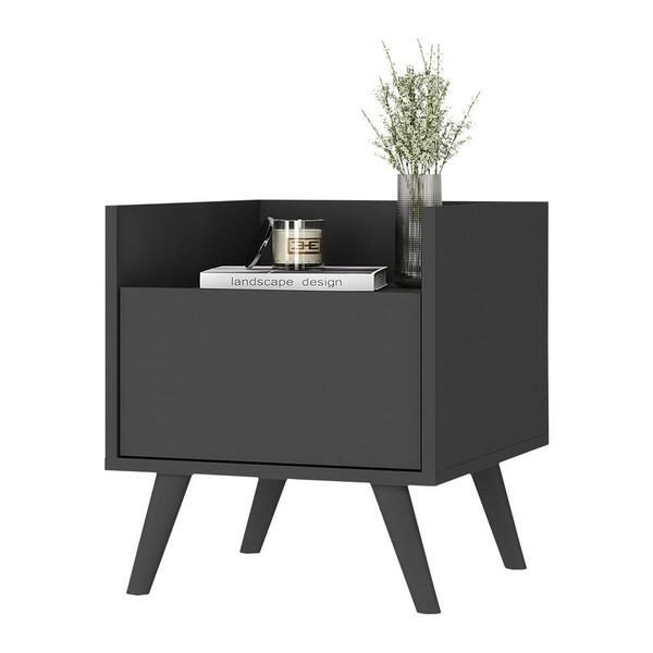 Mesa De Cabeceira 40cm Retrô Multimóveis V4041