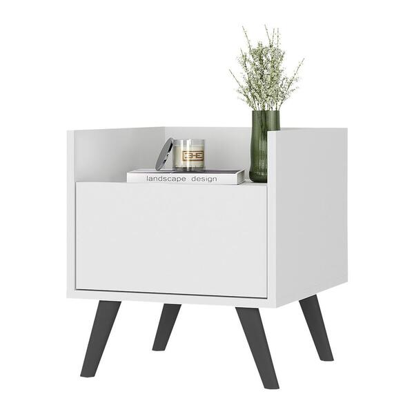 Mesa De Cabeceira 40cm Retrô Multimóveis V4041