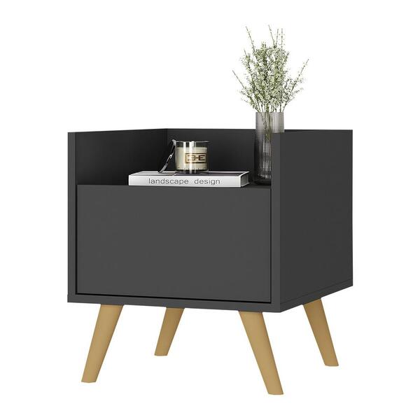 Mesa De Cabeceira 40cm Retrô Multimóveis V4041