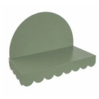 Mesa de Cabeceira 42x60x34cm MDF Verdes Darabas Agardi