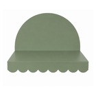 Mesa de Cabeceira 42x60x34cm MDF Verdes Darabas Agardi