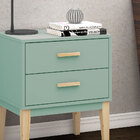 Mesa De Cabeceira 500x590x380mm Legno Movelbento