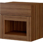 Mesa de Cabeceira 567 – Carraro. - Ebano