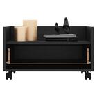 Mesa De Cabeceira 60cm Com Rodízios Multimóveis V3629