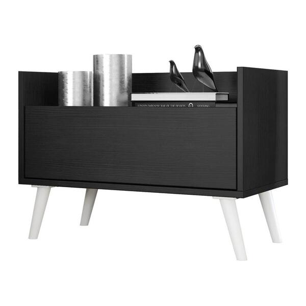 Mesa De Cabeceira 60cm Retrô Multimóveis V3627