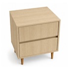 Mesa de Cabeceira 60x50x40cm MDF Oasis com Gavetas Darabas Agardi