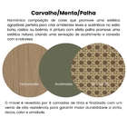 Mesa de Cabeceira 72,5x43x36cm MDF e MDP Menta e Carvalho Charlotte Artely