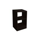 Mesa De Cabeceira / Estante Móvel Versátil Em Mdf - Preto