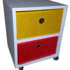 Mesa De Cabeceira  Gaveteiro Organibox Com 2 Gavetas 32x37x30