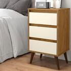 Mesa De Cabeceira Alecrim Retrô Freijo Off White