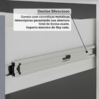 Mesa De Cabeceira Alta 38cm 1 Porta E 1 Gaveta Alpes Luciane