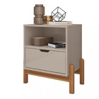 Mesa De Cabeceira Antares Off White