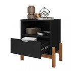 Mesa De Cabeceira Antares Preto