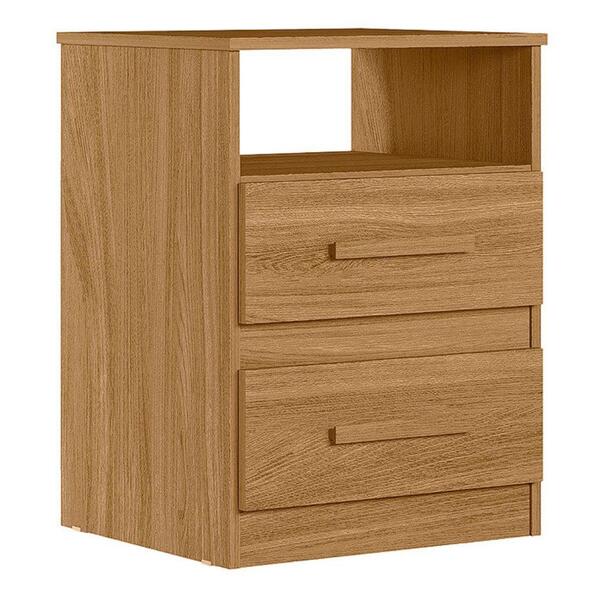 Mesa De Cabeceira Apolo 2 Gavetas 46 Cm Moval