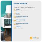 Mesa de Cabeceira Bechara - Branco