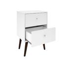 Mesa de Cabeceira Bechara - Branco