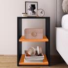 Mesa De Cabeceira Bella Mesinha Estreita Prateleira Lateral C