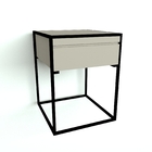 Mesa De Cabeceira Berlim 1 Gaveta Gianduia - Tendenci