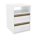 Mesa De Cabeceira Boise 2 Gv Branca