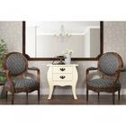 Mesa De Cabeceira Bombe Premier Off White