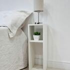 Mesa De Cabeceira Branca