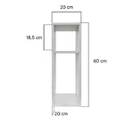 Mesa De Cabeceira Branca