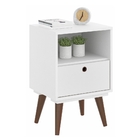 Mesa de Cabeceira Bristol I Branco