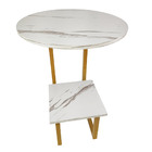 Mesa De Cabeceira Canto Redonda Lateral Sala Quarto Varanda M