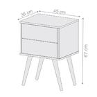 Mesa De Cabeceira Carmeline Branco