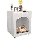 Mesa De Cabeceira Casinha De Cachorro/gato Pet Branco Ofertamo
