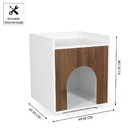 Mesa De Cabeceira Casinha Pet Cachorro Com Almofada Agnes Bra