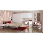 Mesa de Cabeceira com 1 Gaveta 881 - Carraro - Branco / Branco