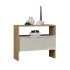 Mesa De Cabeceira Com 1 Gaveta - Detroit-cumaru/fendi - Móvei