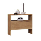 Mesa De Cabeceira Com 1 Gaveta - Detroit-cumaru - Móveis Novo