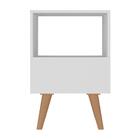 Mesa De Cabeceira Com Gaveta 36cm Retrô Multimóveis Ex4005