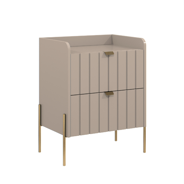 Mesa De Cabeceira Com Gaveta Conect Para Quarto Moriah 45cm C