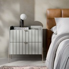 Mesa De Cabeceira Com Gaveta Off White Para Quarto 60cm Off W