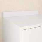 Mesa de Cabeceira com Nicho e Duas Gavetas Retrô Mesinha Late