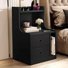 Mesa De Cabeceira Com Nicho Marcelha Preto