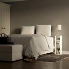 Mesa De Cabeceira Com Nichos Branca Cama Solteiro Quarto Sala