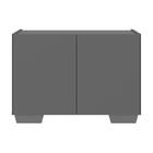 Mesa De Cabeceira Com Pés 2 Portas Multimóveis Mp4134