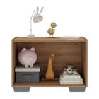 Mesa De Cabeceira Com Pés 2 Portas Multimóveis Mp4134